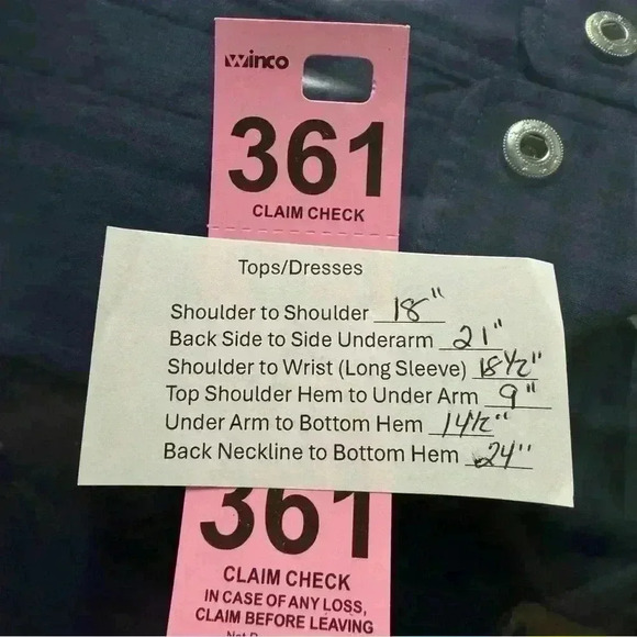 Chico's Additions Women’s 2 US L Spectra Sapphire Smoked Blue Zipped Jacket - Picture 13 of 13